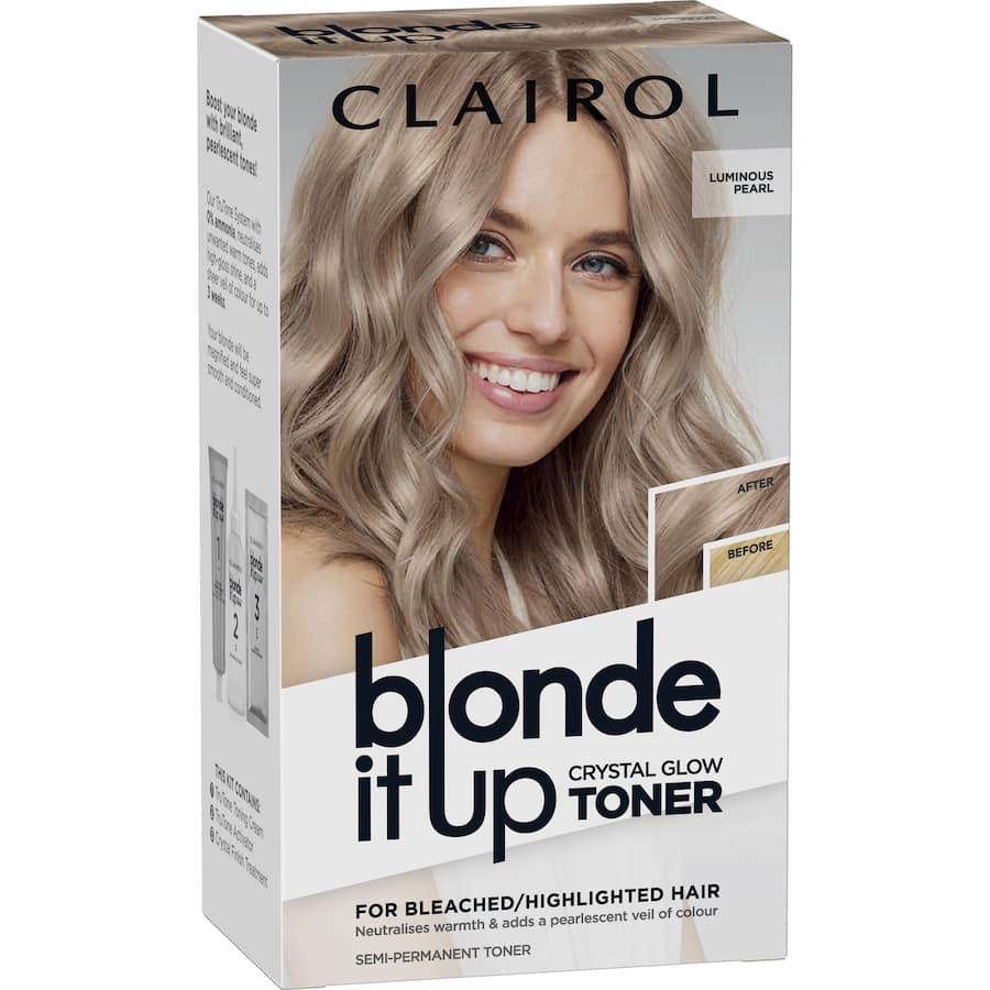 Clairol Blonde It Up Hair Colour Crystal Glow Luminous Pearl 1pack