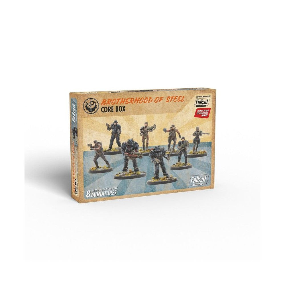 Fallout: Miniatures - Brotherhood of Steel Core Set (Plastic)