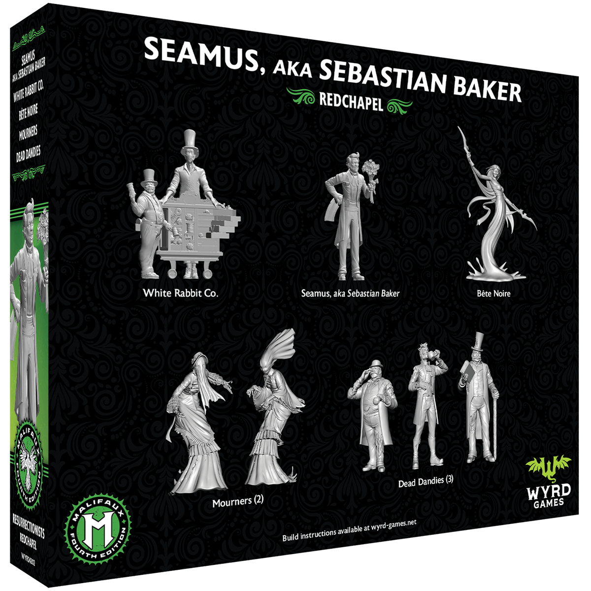 Wyrd Games: Malifaux: Resurrectionists: Seamus - aka Sebastian Baker