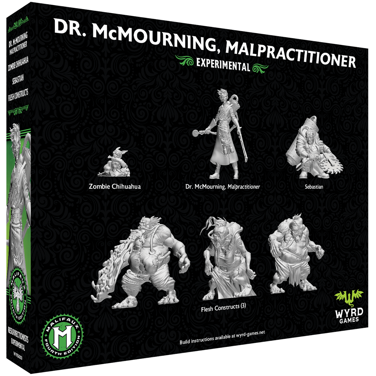 Wyrd Games: Malifaux: Resurrectionists: Dr. McMourning - Malpractitioner