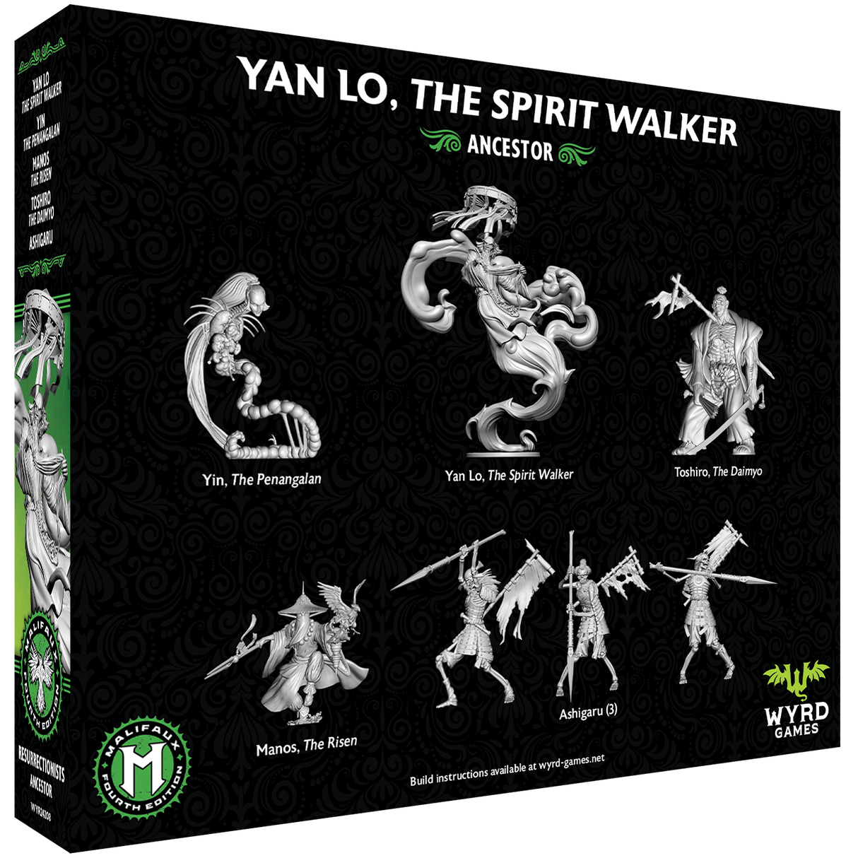 Wyrd Games: Malifaux: Resurrectionists: Yan Lo - The Spirit Walker
