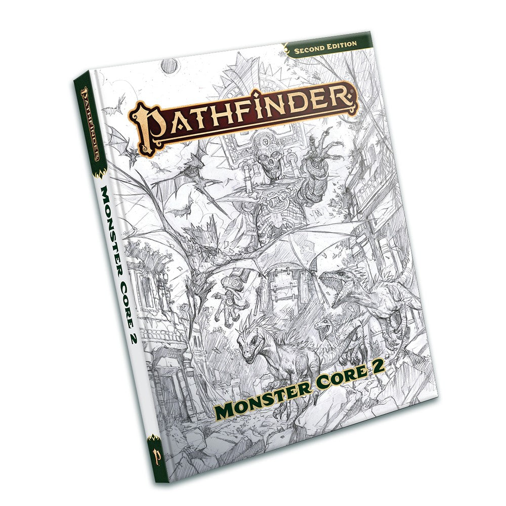Pathfinder 2nd Edition RPG ORC: Monster Core 2 - Sketch Edition - Board Game