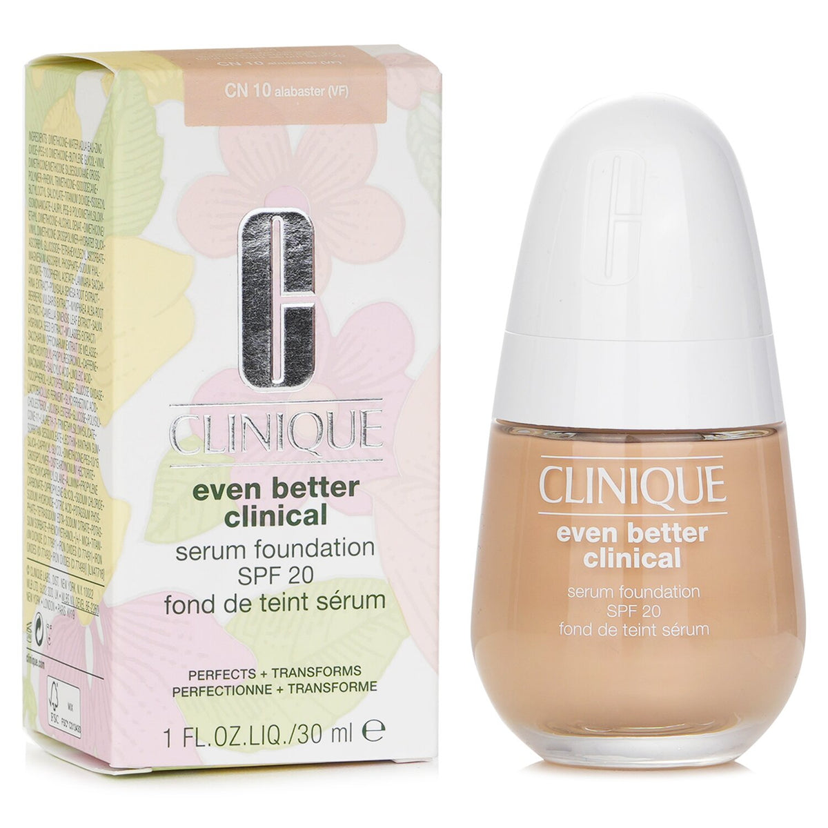 Clinique - Even Better Clinical Serum Foundation SPF 20 - # CN 10 Alabaster - 3