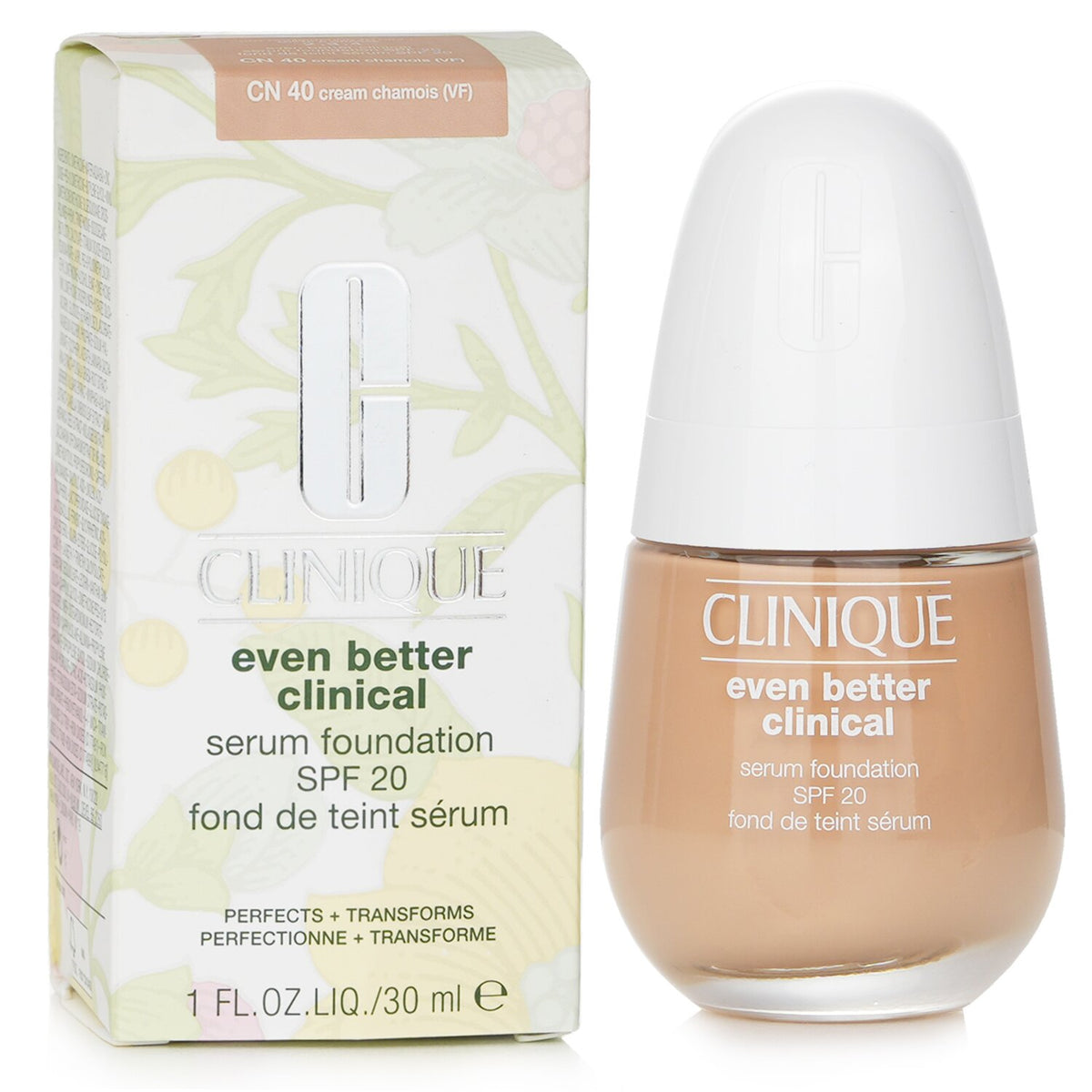 Clinique - Even Better Clinical Serum Foundation SPF 20 - # CN 40 Cream Chamois