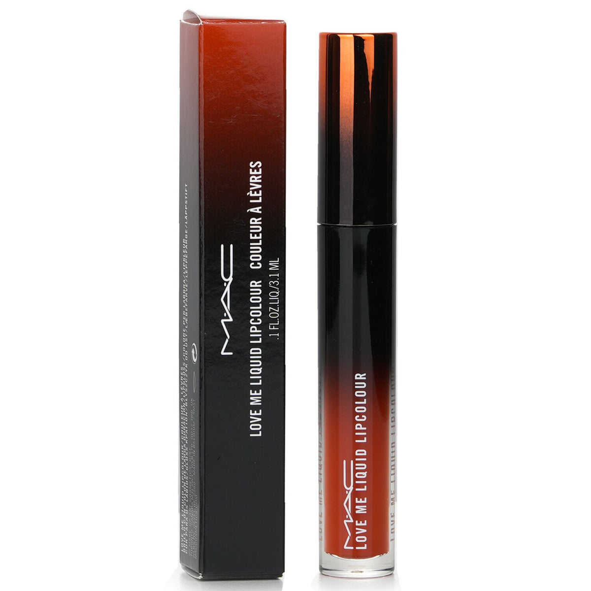 MAC - Love Me Liquid Lipcolour - # 487 My Lips Are Insured (Intense Burnt Orange