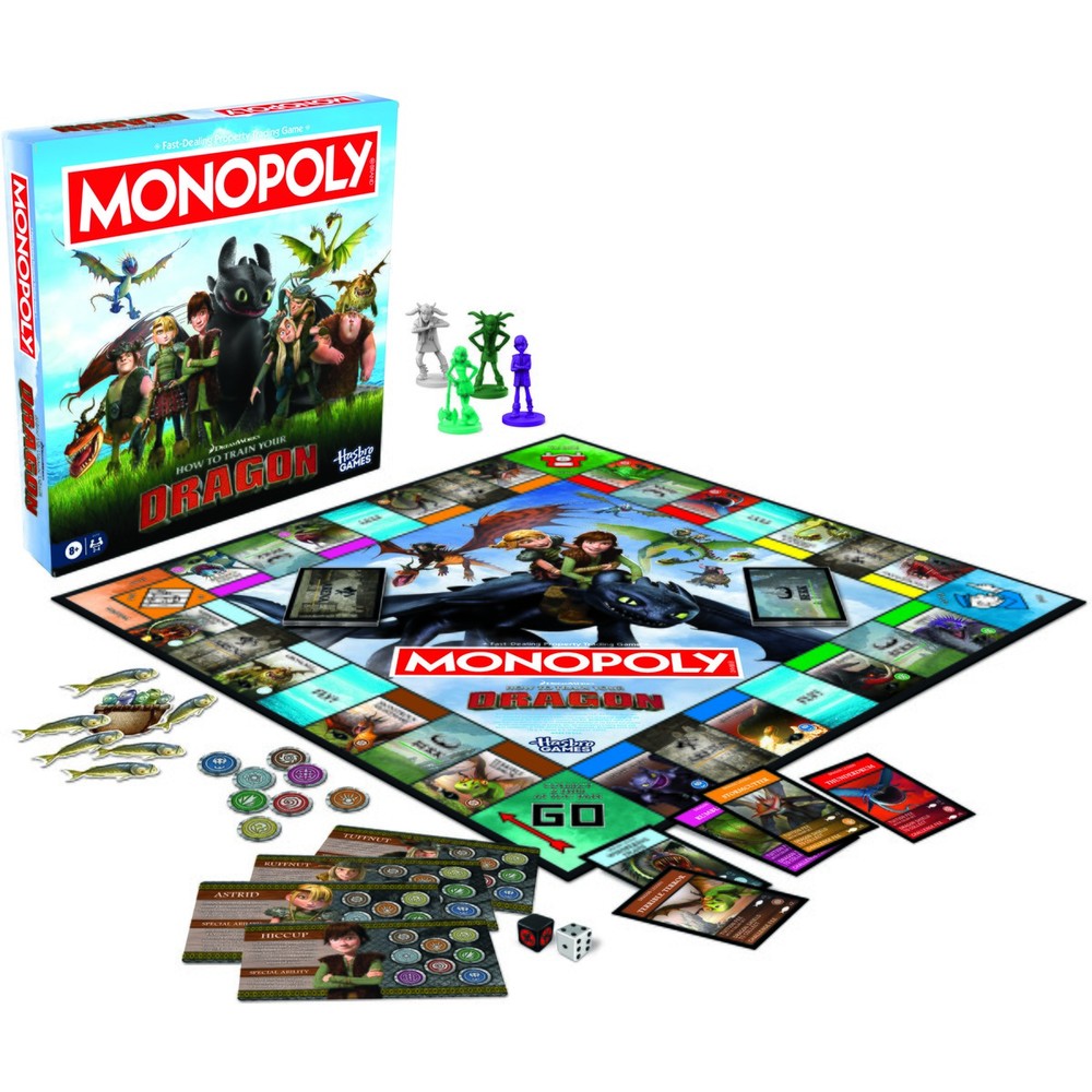 Monopoly - How To Train Your Dragon - Board Game