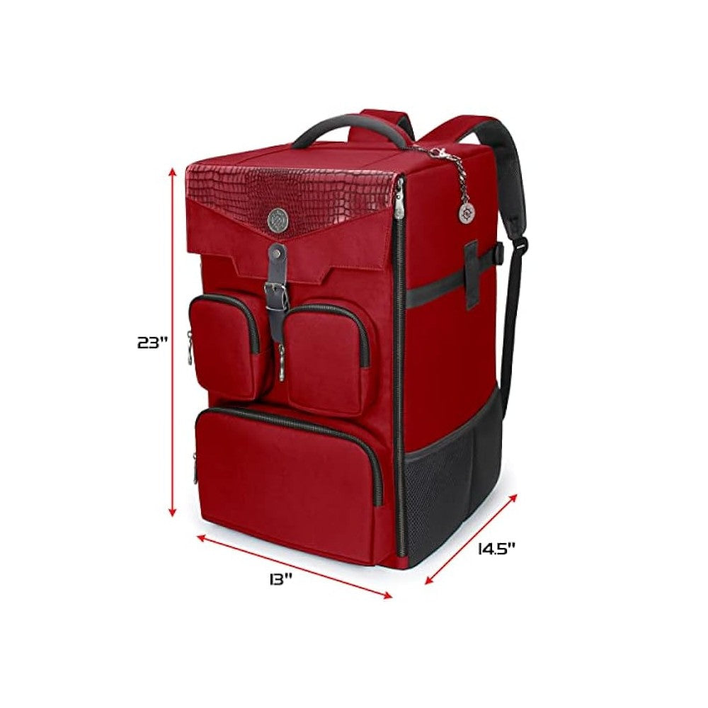 ENHANCE Board Games & Puzzles Board Game Backpack Collector's Edition - Red