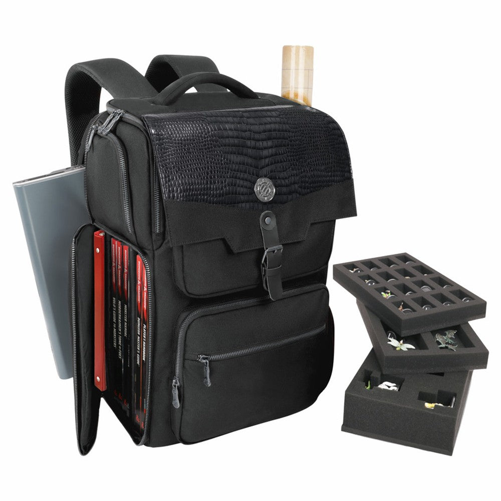 ENHANCE Tabletop Collectors Edition RPG Backpack - Black - Card Binder