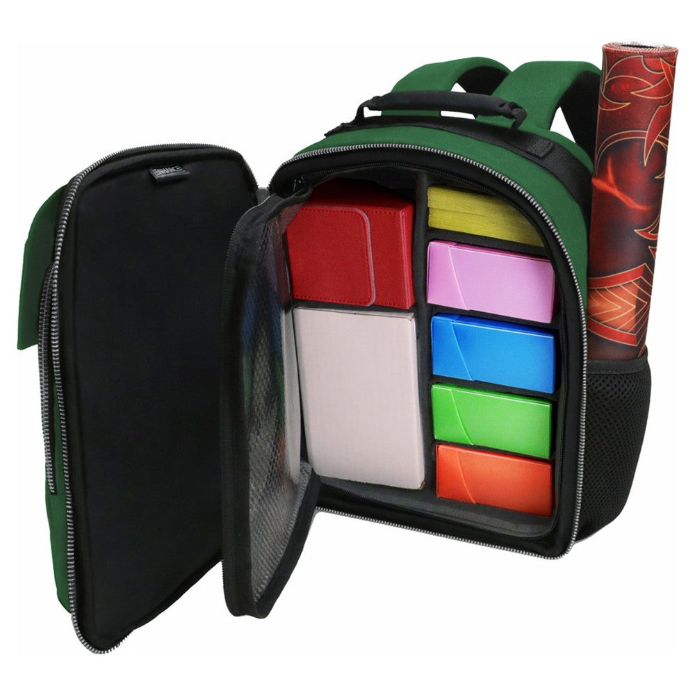 ENHANCE Tabletop Collectors Edition Compact Trading Card Backpack - Green