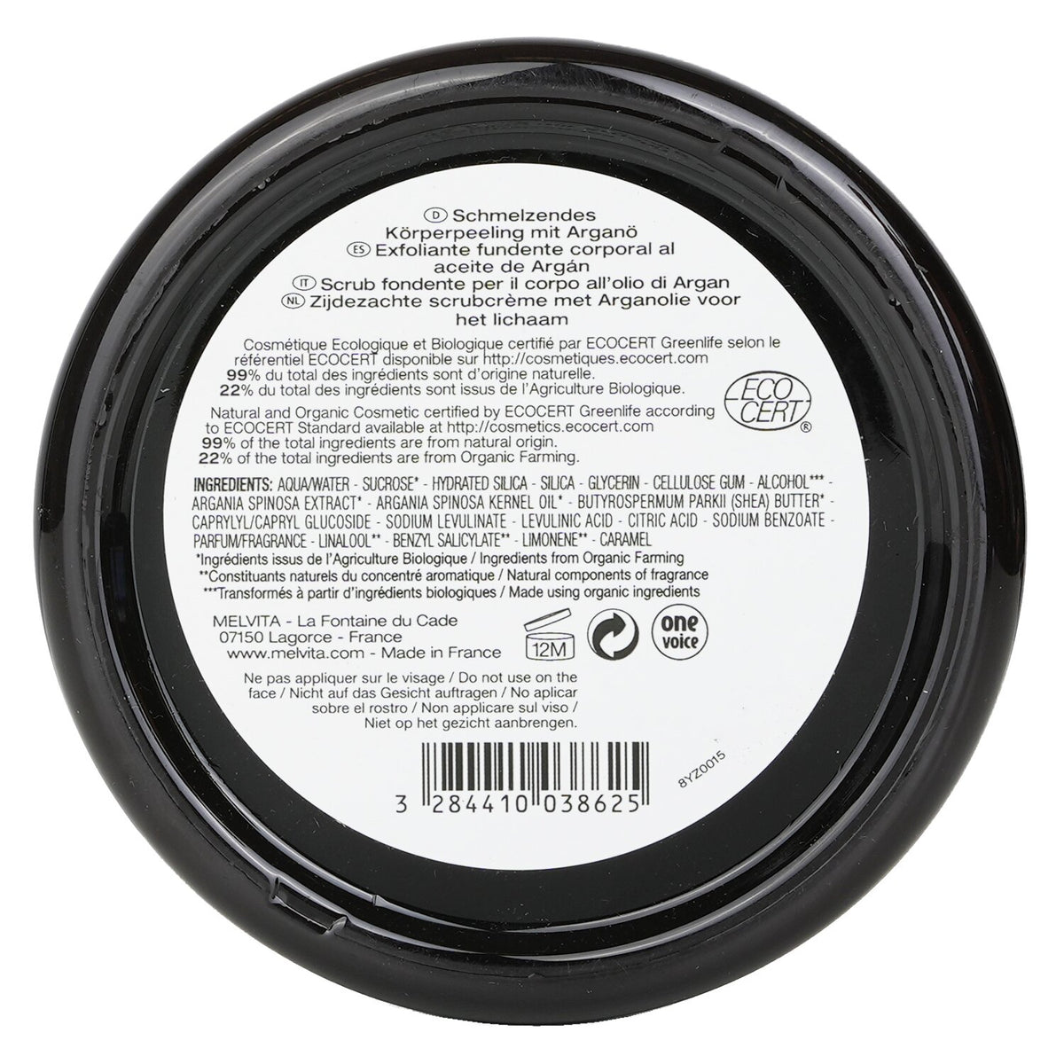 Melvita - L'Argan Bio Melting Body Scrub With Argan Oil - 150g/5oz
