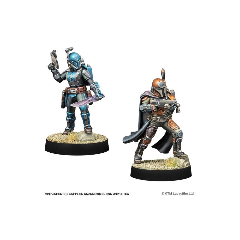 Star Wars: Legion - Customizable Mandalorian Leader and Hunter