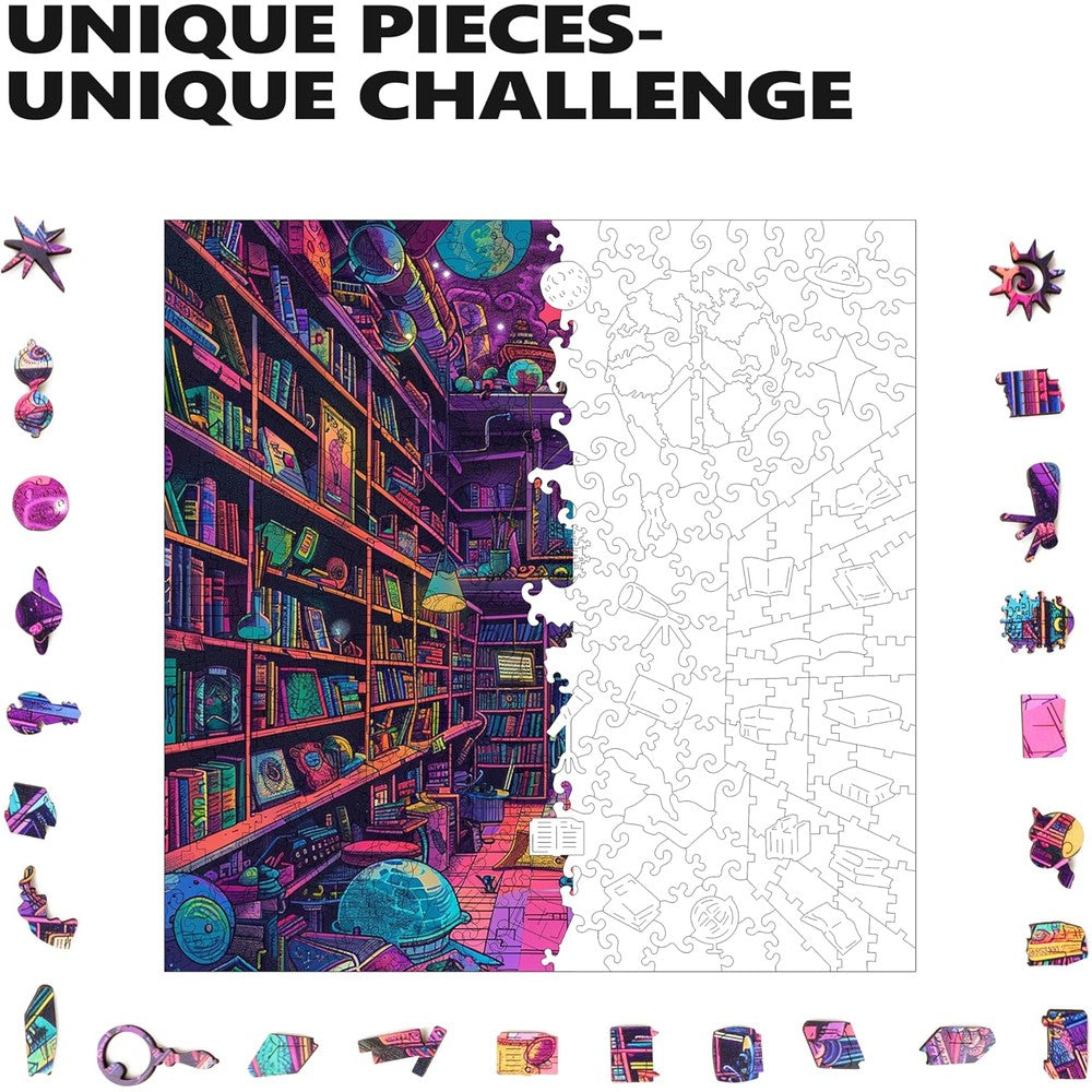 Trippy Puzzles - 300 Piece Wood Jigsaw Chaos Chronicles