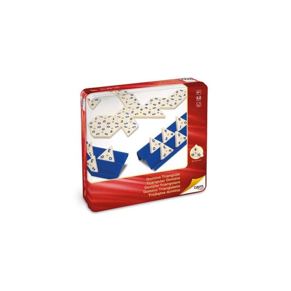 Triangular Dominoes In Metal Box - Cayro