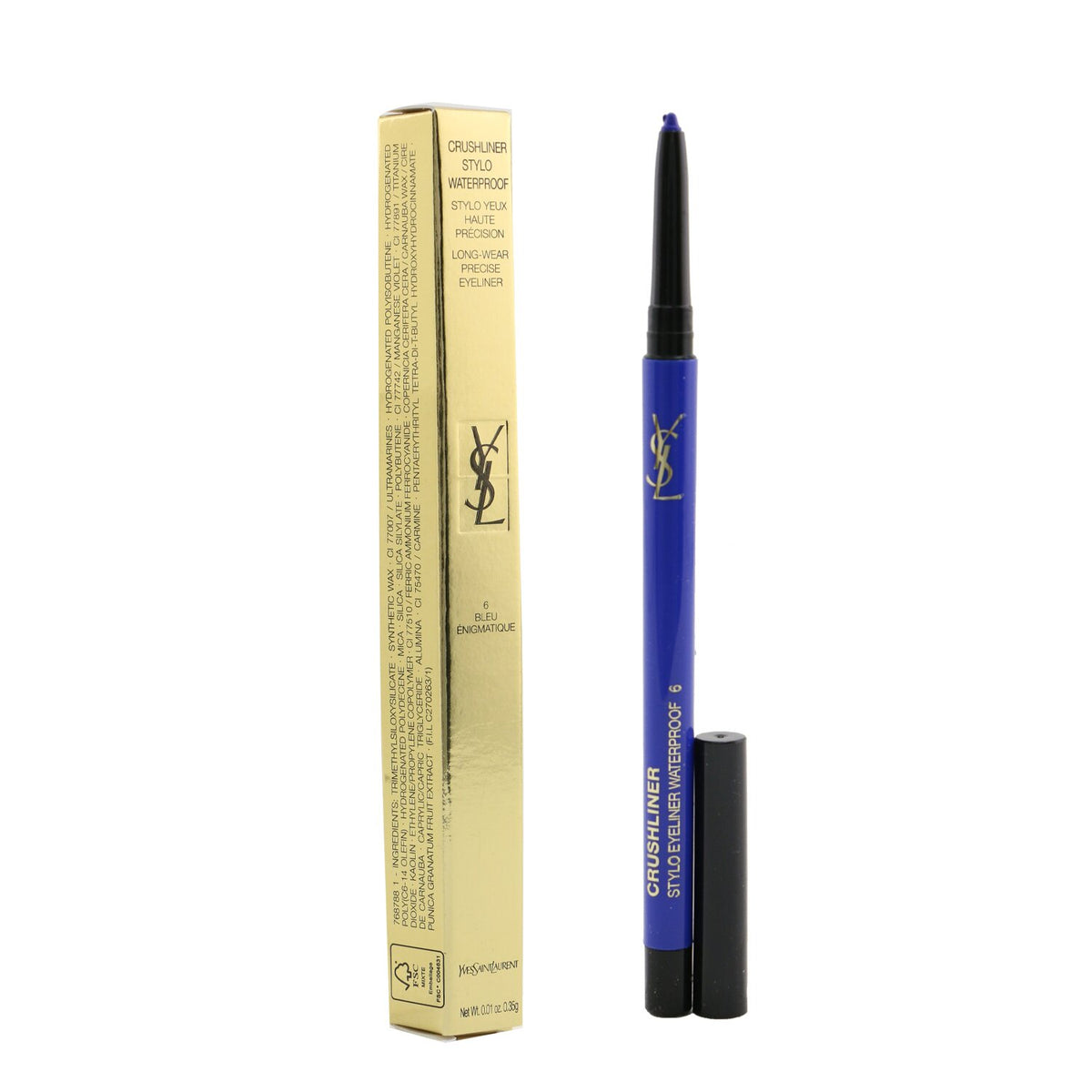 Yves Saint Laurent Crushliner Stylo Waterproof Eyeliner - # 06 Bleu Enigmatique