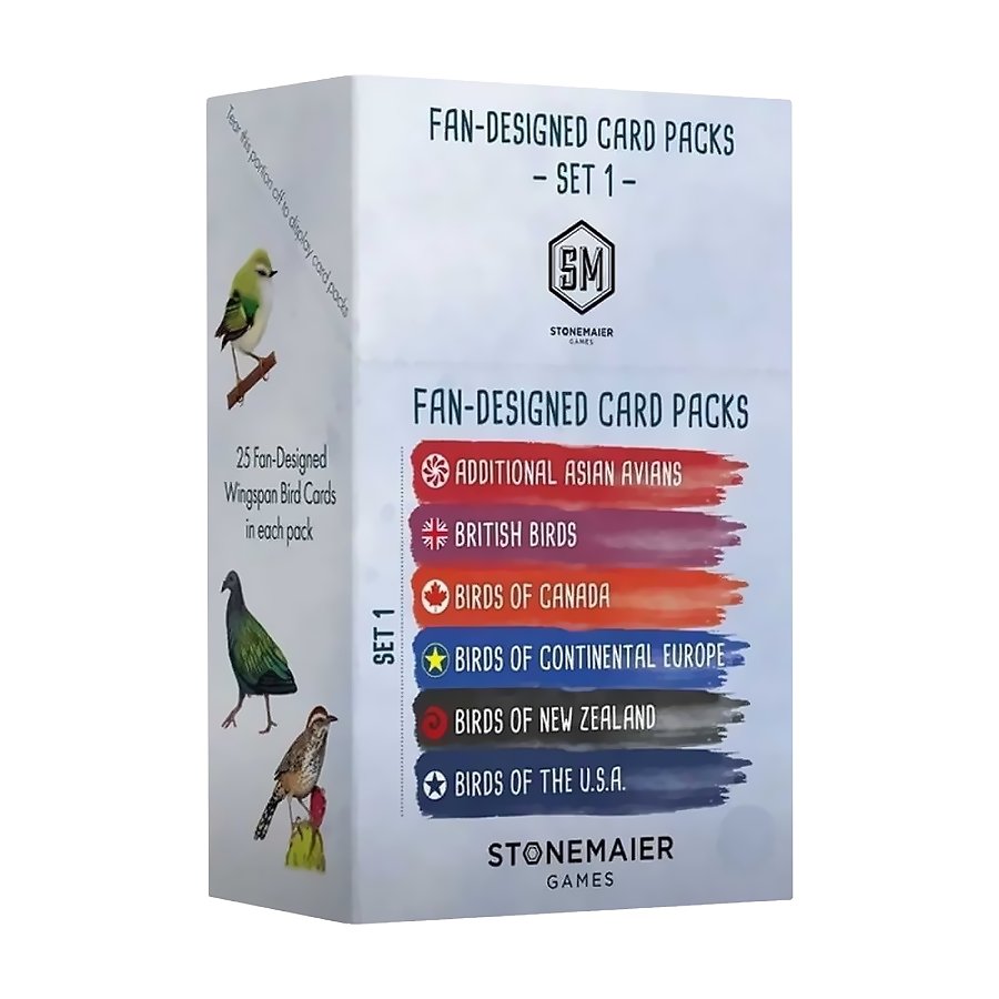 Wingspan: Fan Designed Pack - Retailer Display: Set 1
