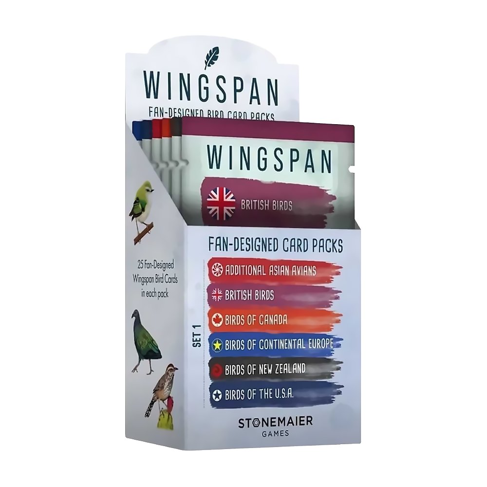 Wingspan: Fan Designed Pack - Retailer Display: Set 1