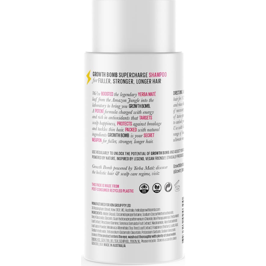 Growth Bomb Shampoo 300mL