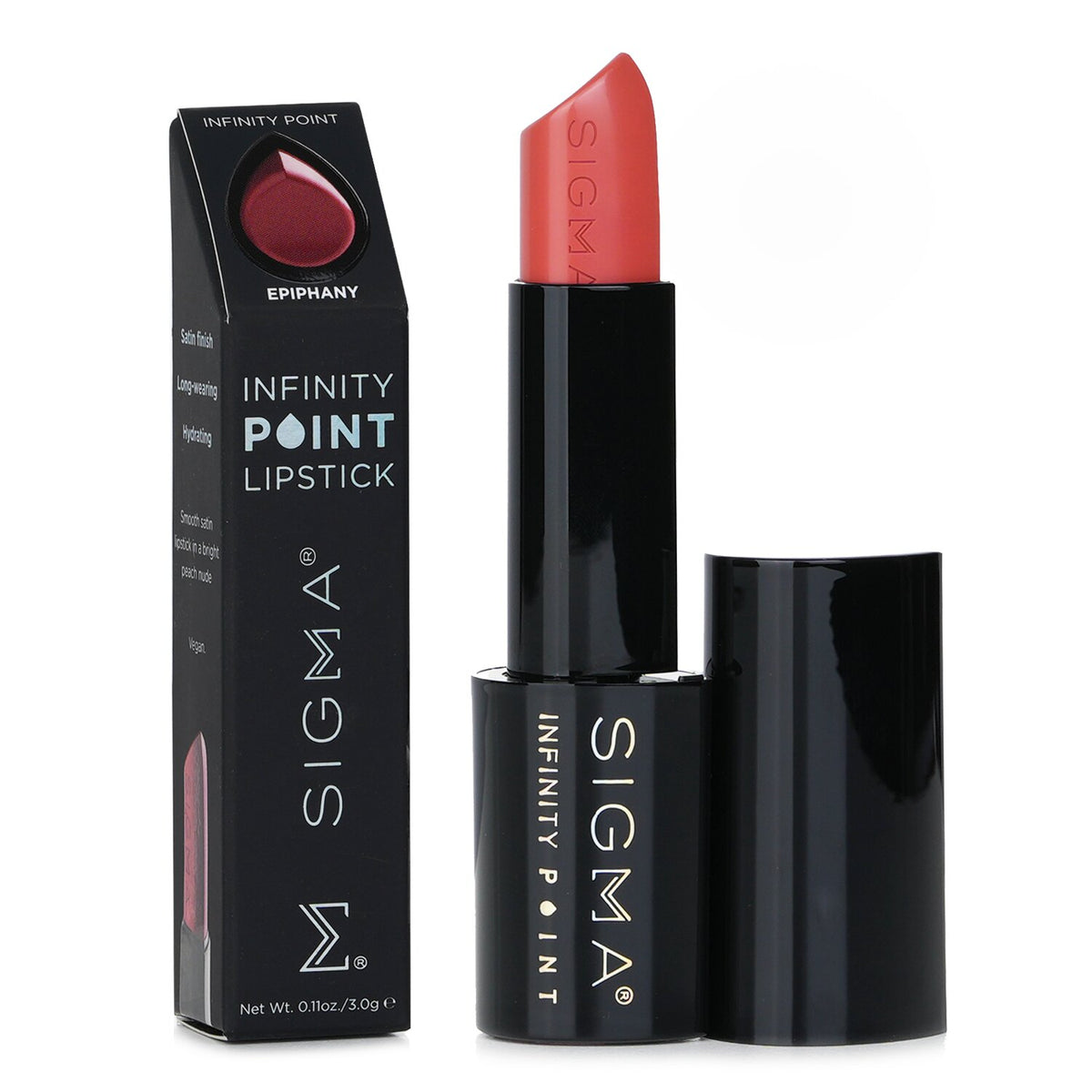 Sigma Beauty - Infinity Point Lipstick - # Epiphany - 3g/0.11oz