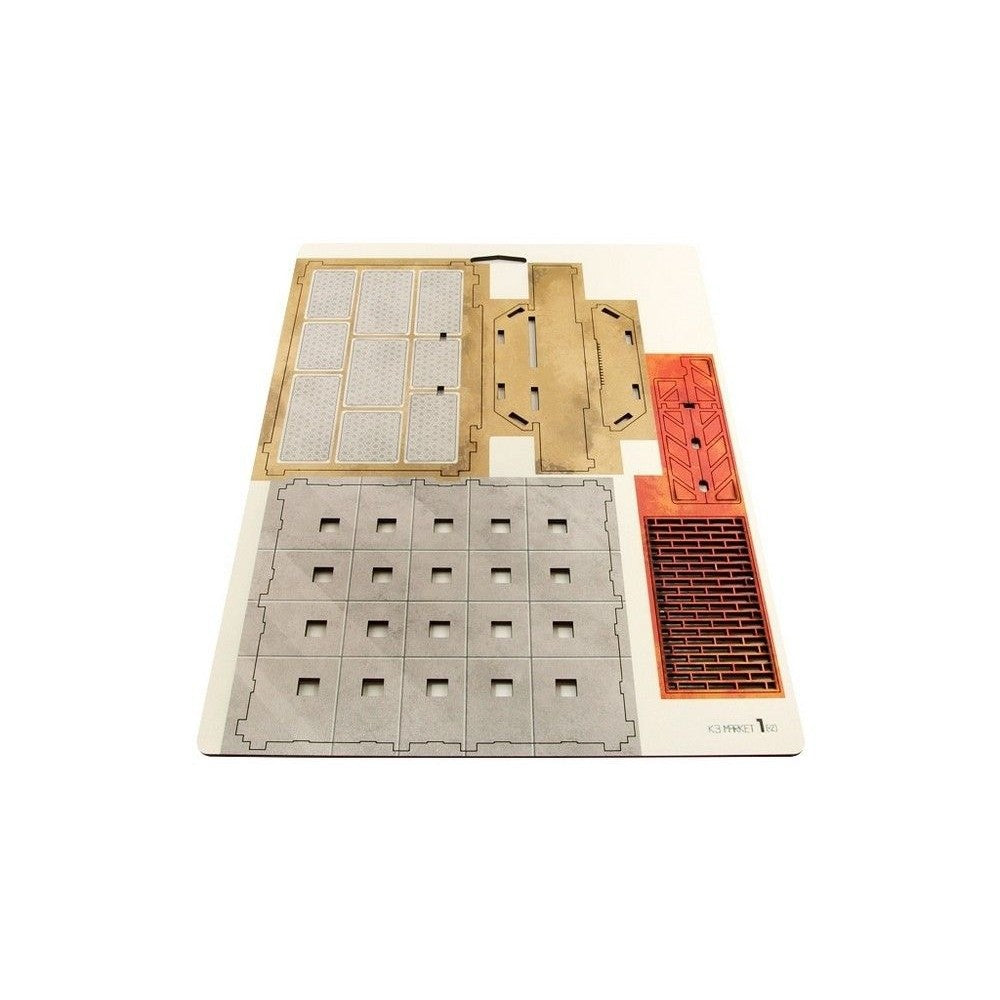 Micro Art Studio - Infinity Scenery - Kokkyo-3 Market (2) PREPAINTED (beige)