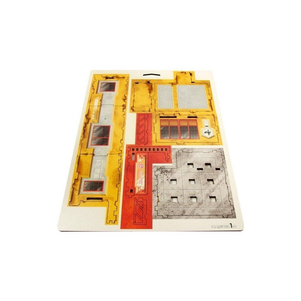 Micro Art Studio - Infinity Scenery - Kokkyo-3 Quarters (2) PREPAINTED (red)