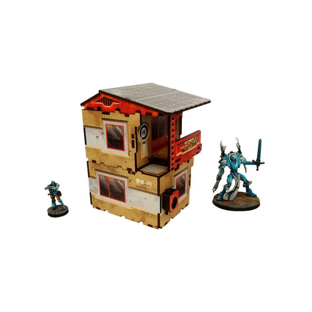 Micro Art Studio - Infinity Scenery - Kokkyo-3 Quarters (2) PREPAINTED (blue)