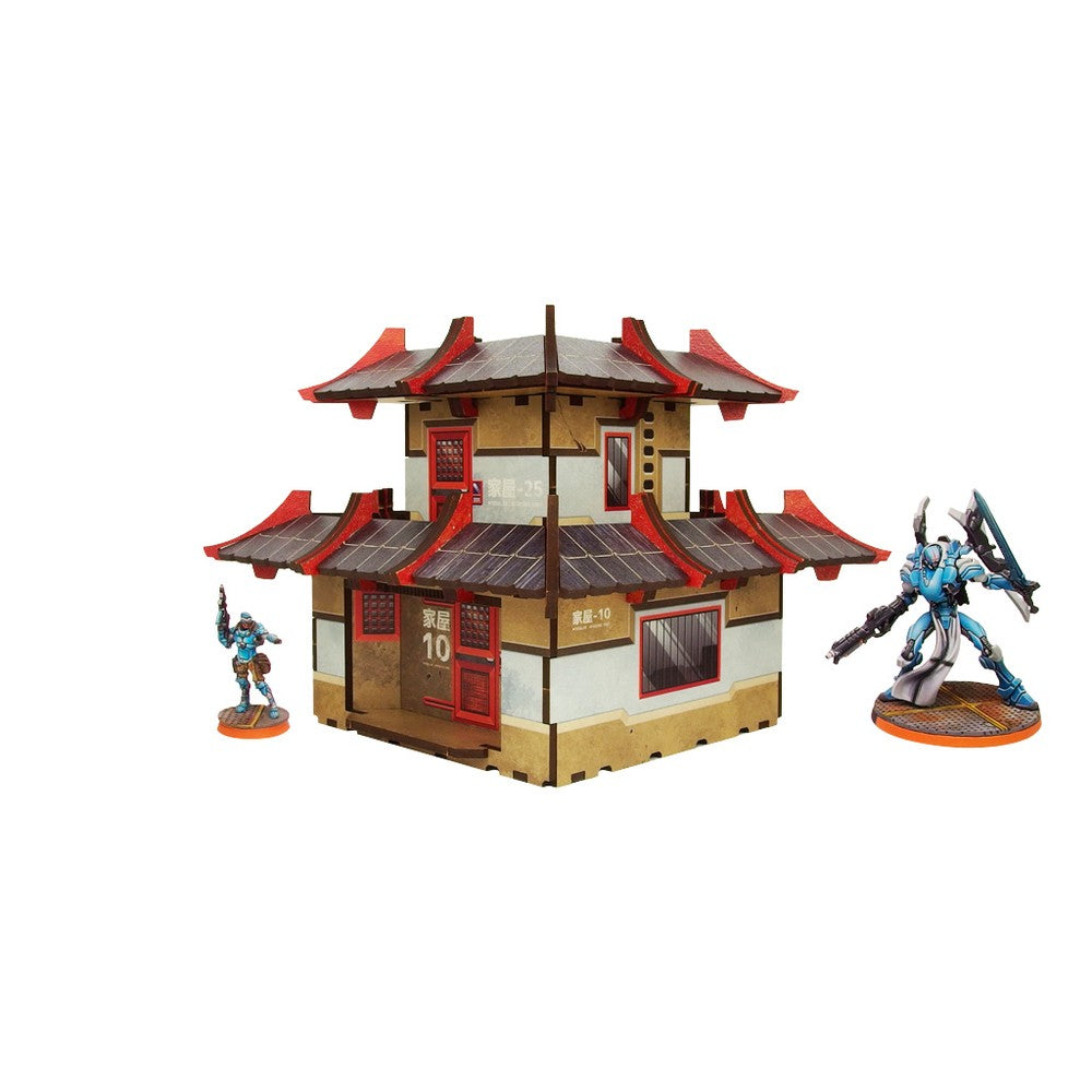 Micro Art Studio - Infinity Scenery - Kokkyo-3 Yagura PREPAINTED (beige)