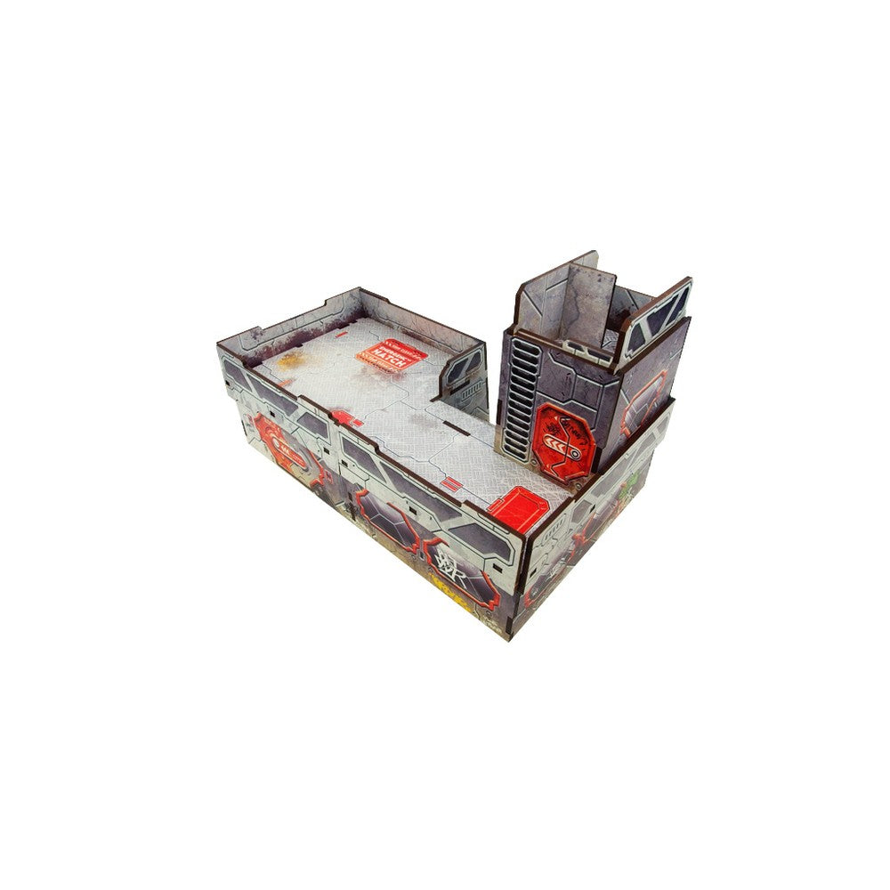 Micro Art Studio - Infinity Scenery - Precinct Sigma Post (1) PREPAINTED (grey)