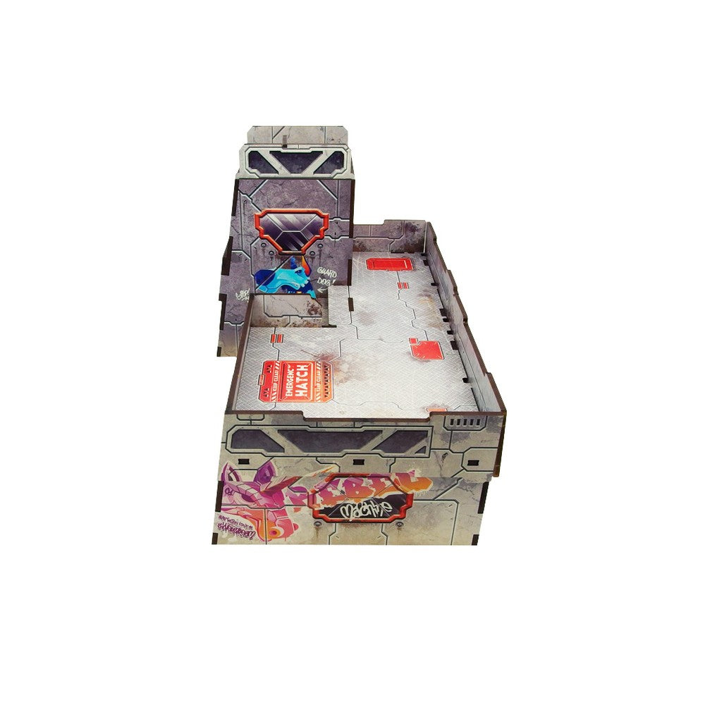 Micro Art Studio - Infinity Scenery - Precinct Sigma Post (1) PREPAINTED (grey)