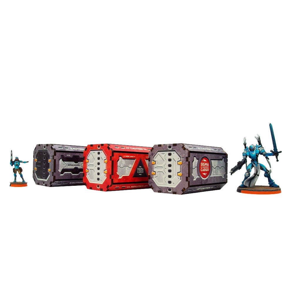 Micro Art Studio - Infinity Scenery - Precinct Sigma Containers (3) PREPAINTED