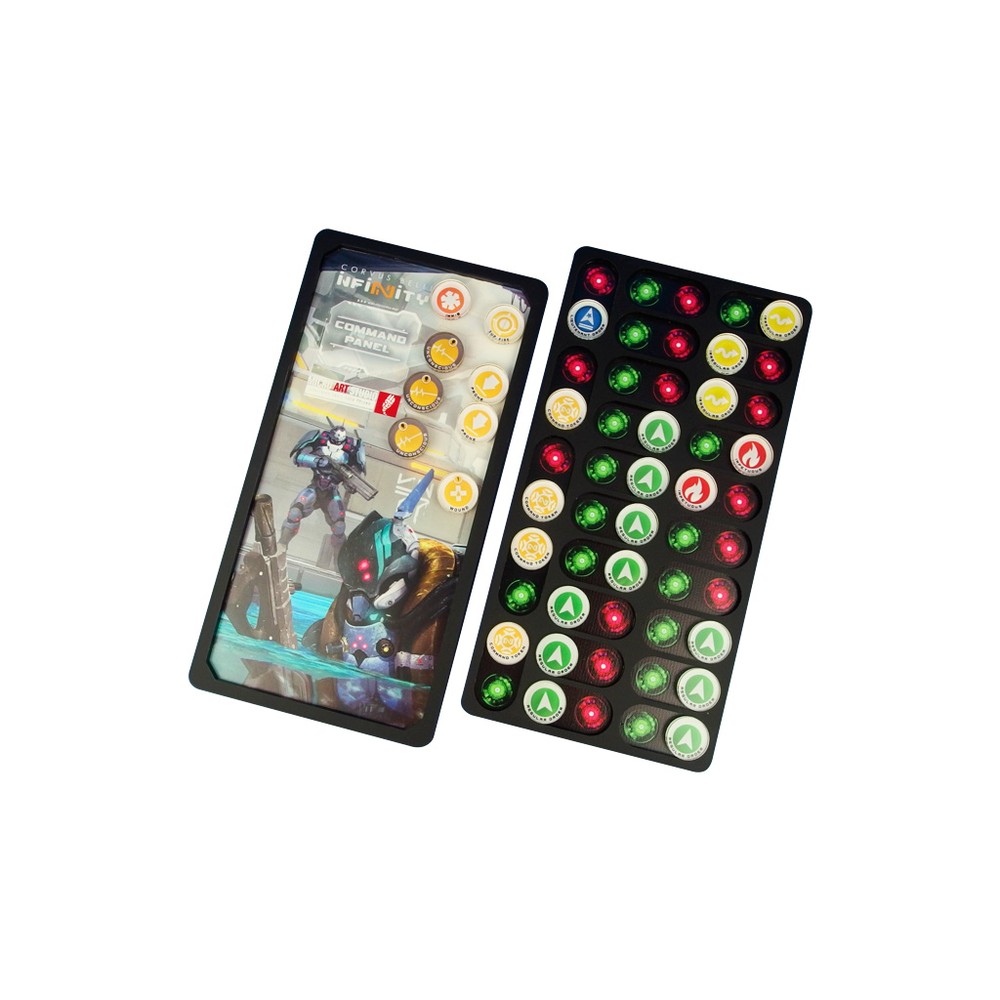 Micro Art Studio - Infinity Accessories - Command Panel Custom (5) CP with logo