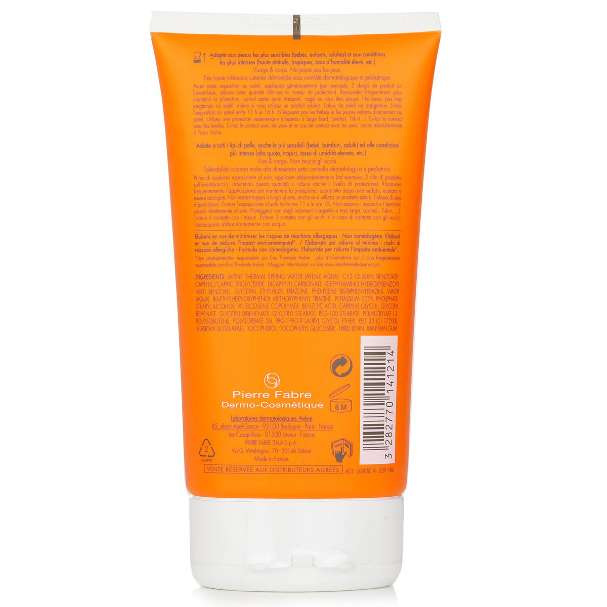 Avene - Intense Protect SPF 50 (For Babies, Children, Adult) - For Sensitive Ski