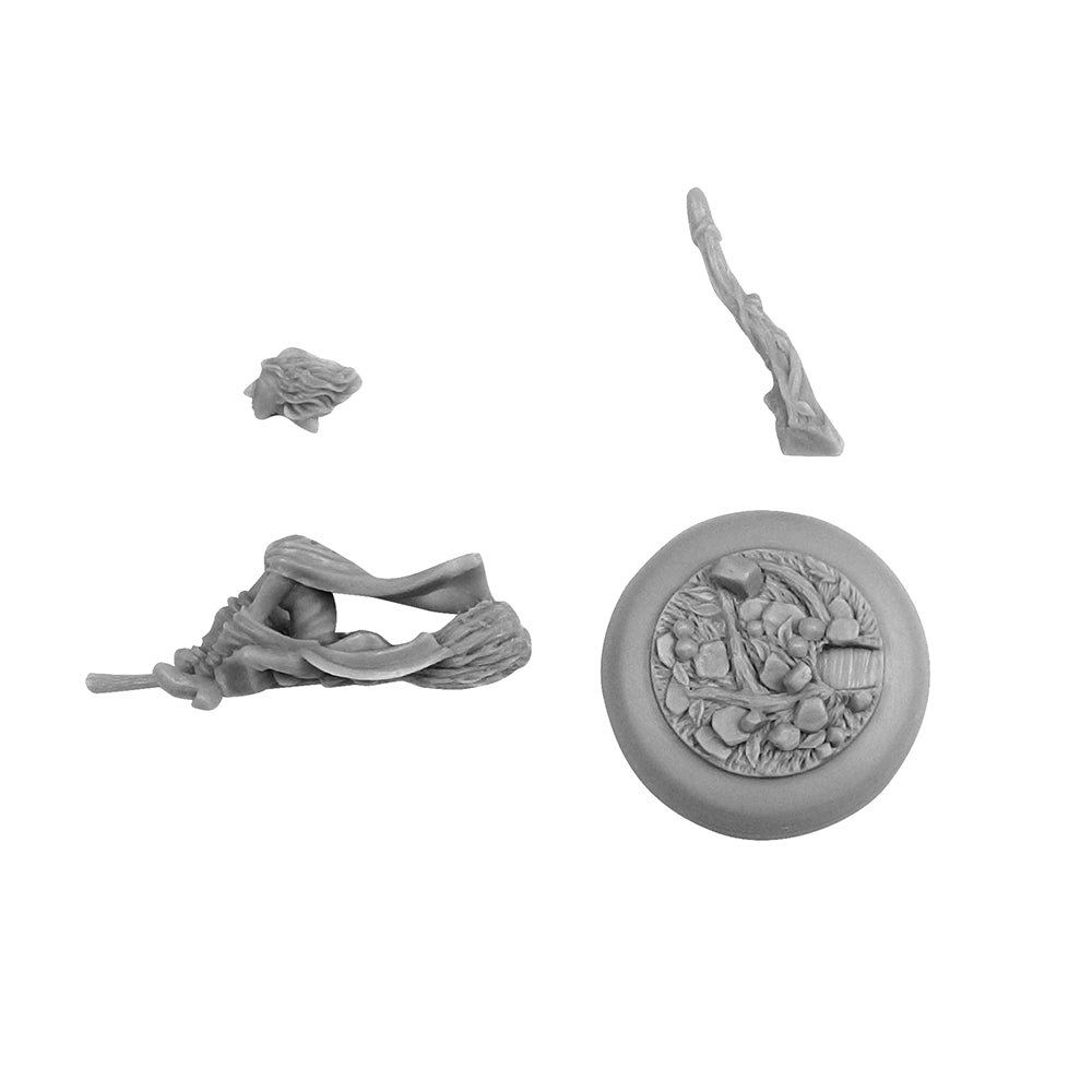 Micro Art Studio - Miniatures - Discworld Magrat on broom (1)