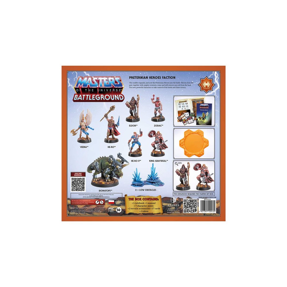 Masters Of The Universe: Battleground (En) - Wave 10: Preternian Heroes Faction