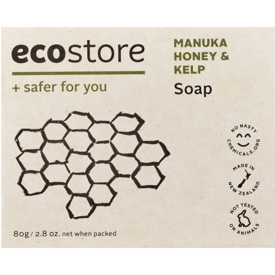 Ecostore Soap Manuka Honey & Kelp Bar 80g