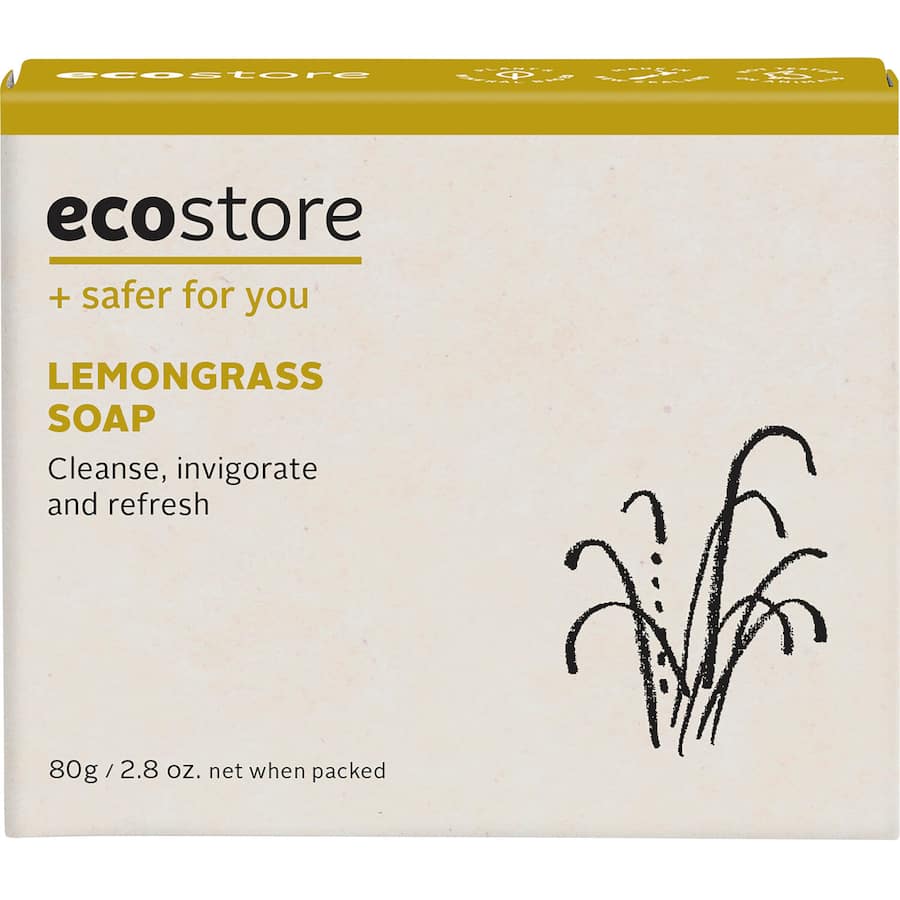 Ecostore Soap Lemongrass Bar 80g