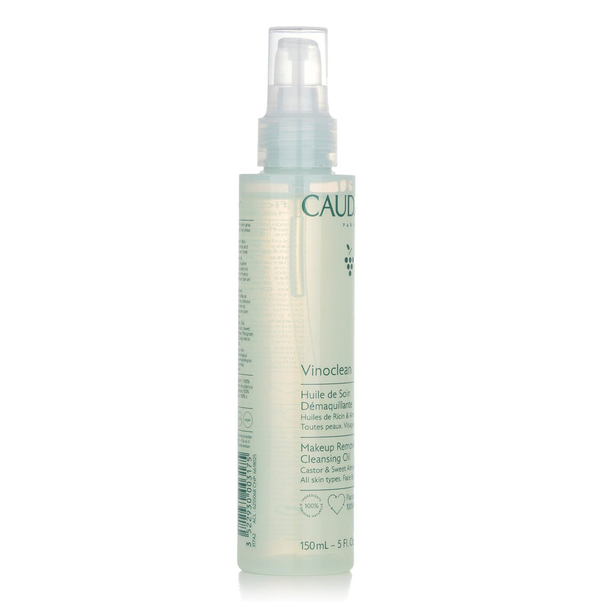 Caudalie - Vinoclean Makeup Removing Cleansing Oil (Face & Eyes) - 150ml/5oz