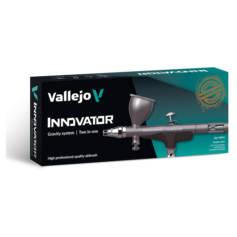 Vallejo - Airbrush - Innovator By Vallejo; Gravity System; Two in One
