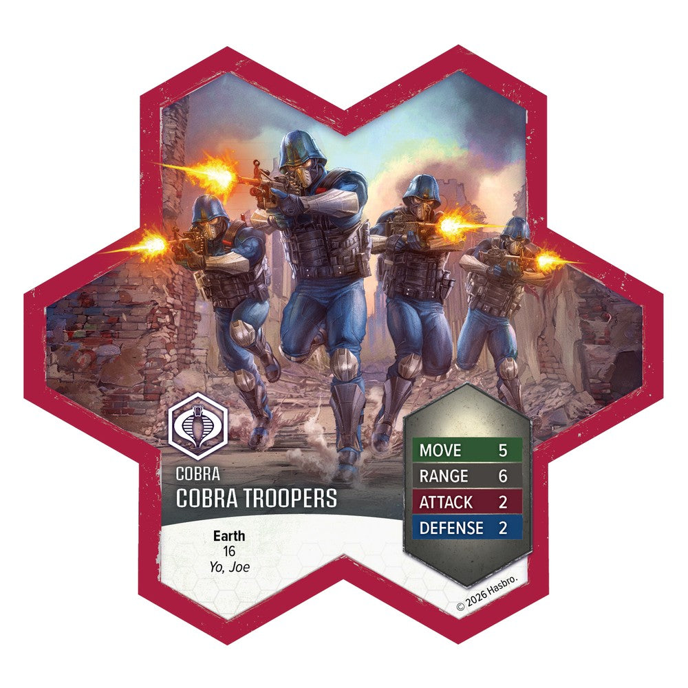 Heroscape - G.I. Joe - COBRA Troopers and COBRA Flight Pod Army Expansion