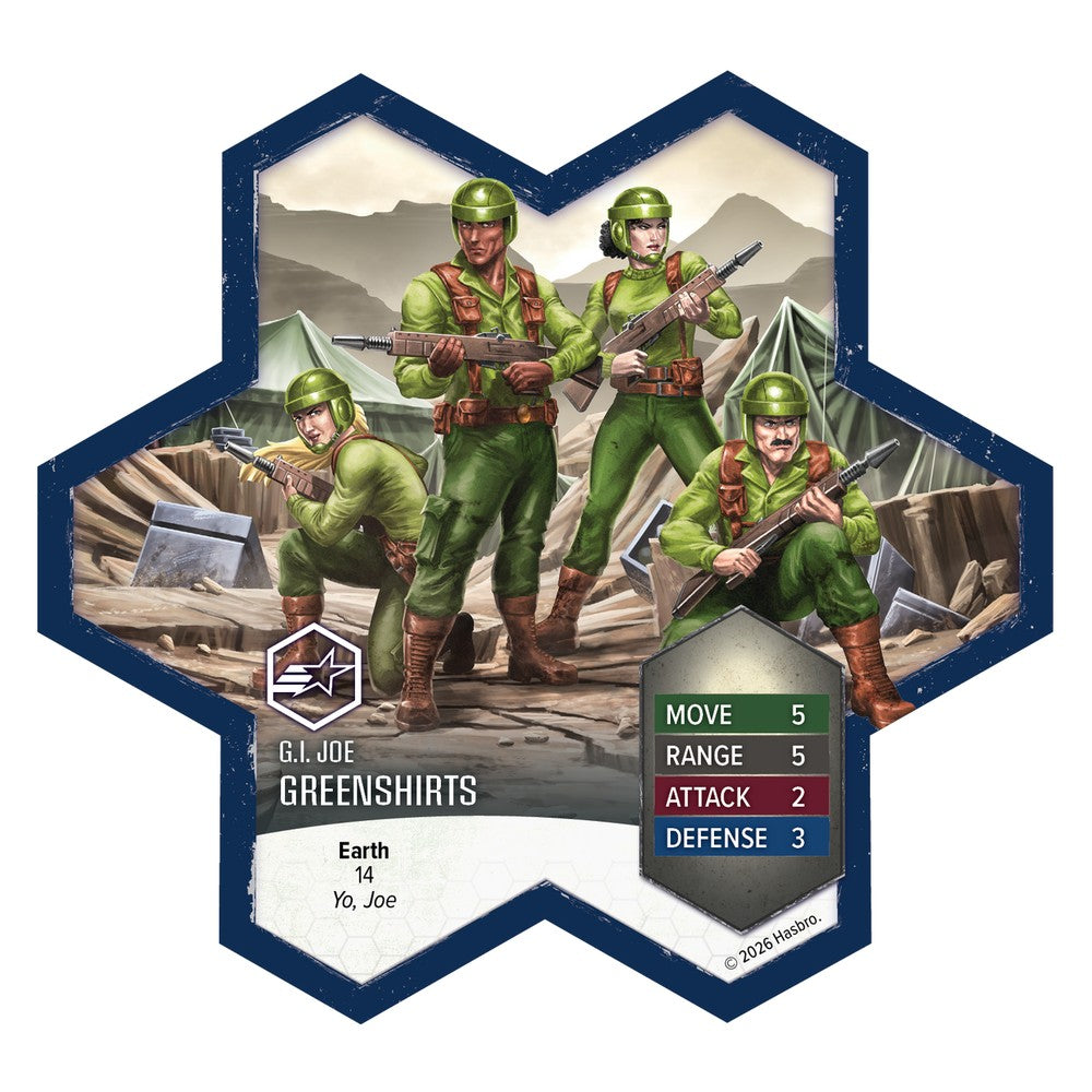 Heroscape - G.I. Joe - Greenshirts and Battle Copter Army Expansion