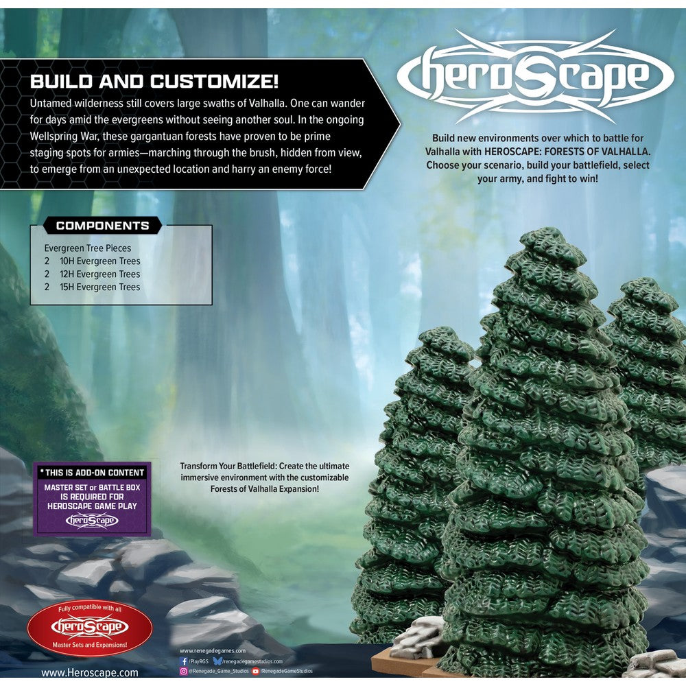 Heroscape - Forests of Valhalla Terrain Expansion