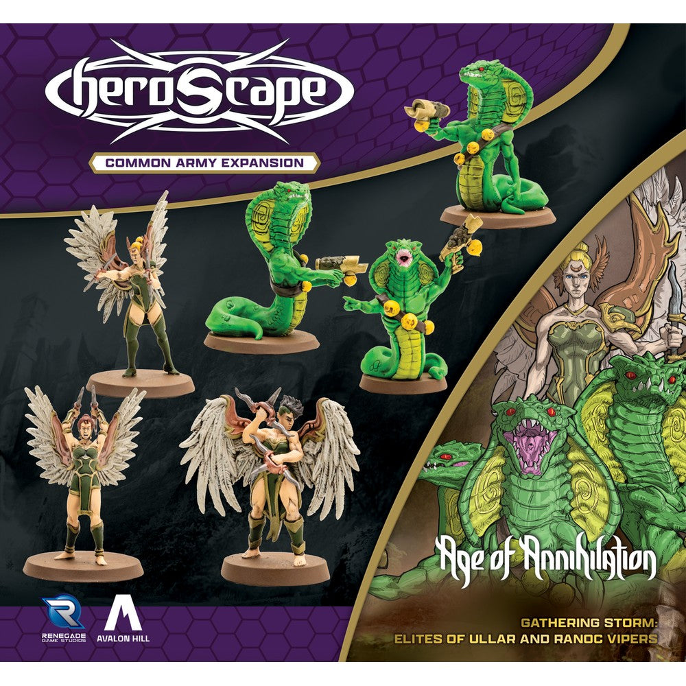 Heroscape - Elites of Ullar and Ranoc Vipers Army Expansion