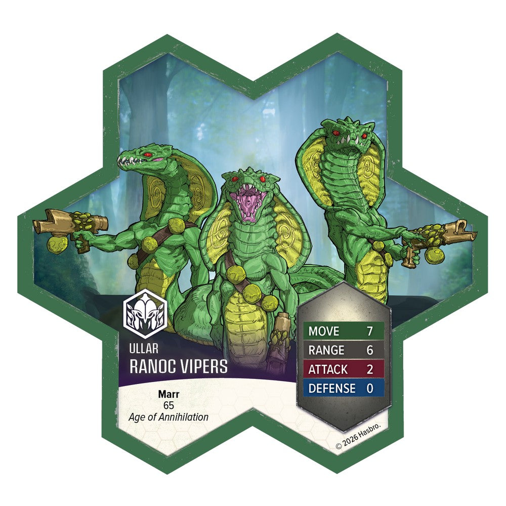 Heroscape - Elites of Ullar and Ranoc Vipers Army Expansion