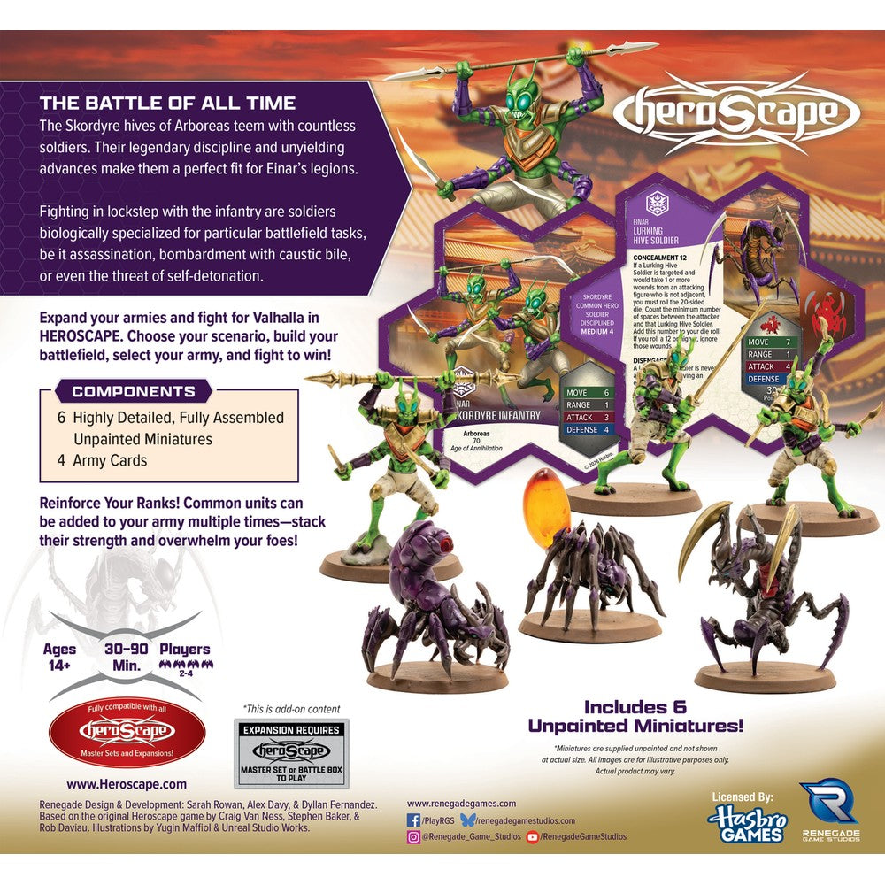 Heroscape - Skordyre Soldiers Army Expansion