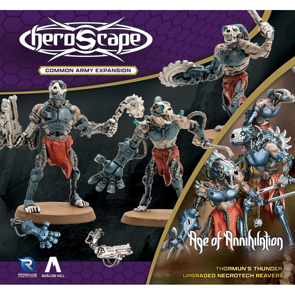 Heroscape - Upgraded Necrotech Reavers Army Expansion