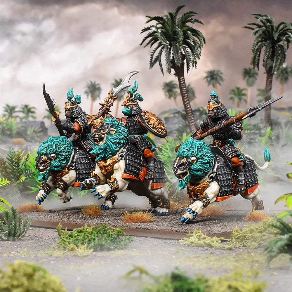 MANTIC DIRECT - Kings of War - Xirkaali - Lionsnarl Cavlary Regiment (4th Ed)