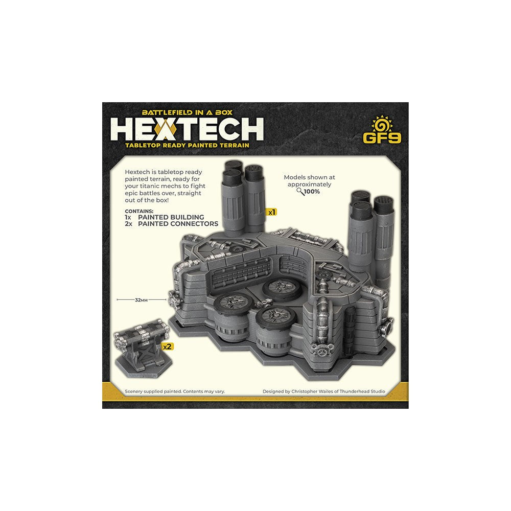 Hextech Terrain: Industrial Fluidworks - Processing Plant