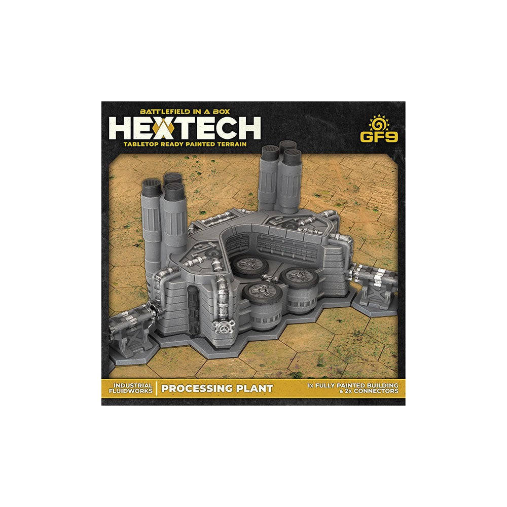 Hextech Terrain: Industrial Fluidworks - Processing Plant