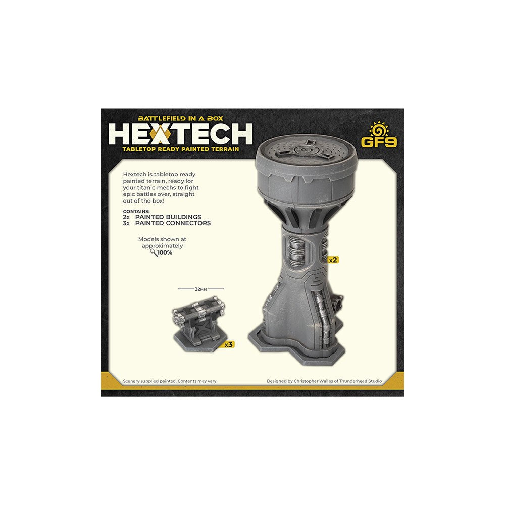 Hextech Terrain: Industrial Fluidworks - Pressure Tower