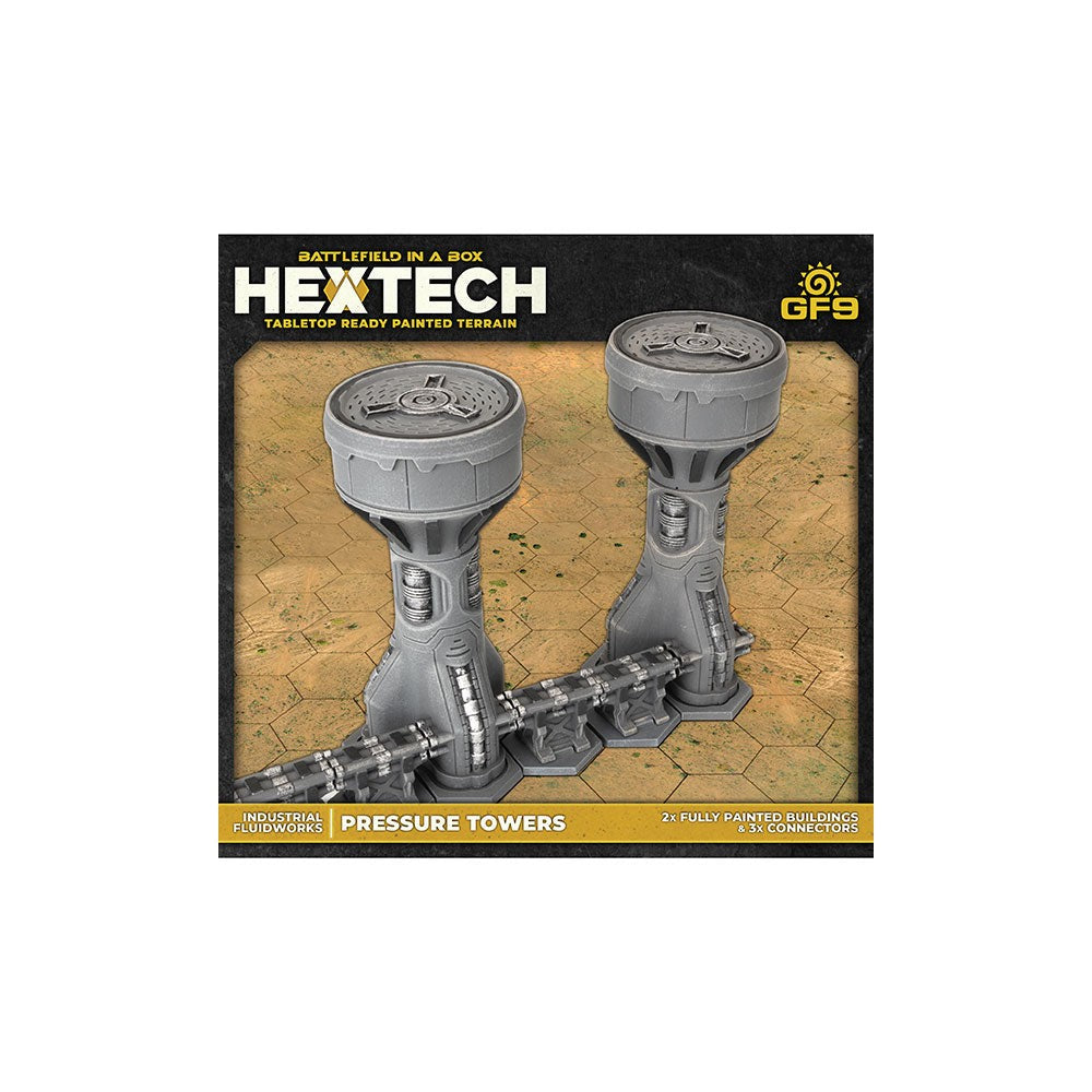 Hextech Terrain: Industrial Fluidworks - Pressure Tower