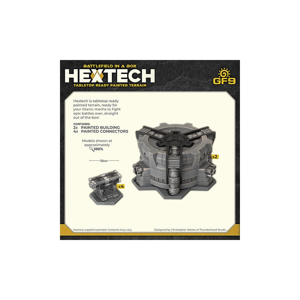 Hextech Terrain: Industrial Fluidworks - Large Storage Tanks